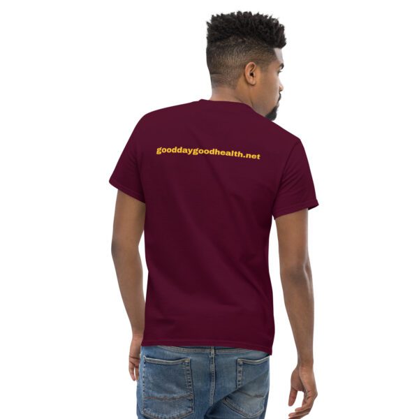 "The Power of His Might" Morning Worship and Workout - Unisex classic tee (Dark) - Image 3