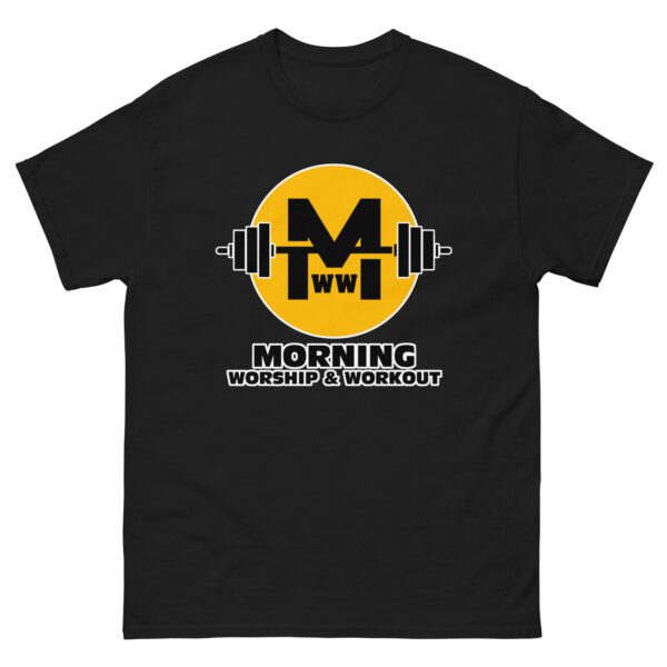 Morning Worship and Workout Logo - Unisex classic tee - Image 9
