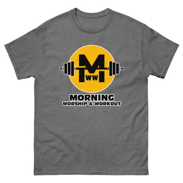 Morning Worship and Workout Logo - Unisex classic tee - Image 15