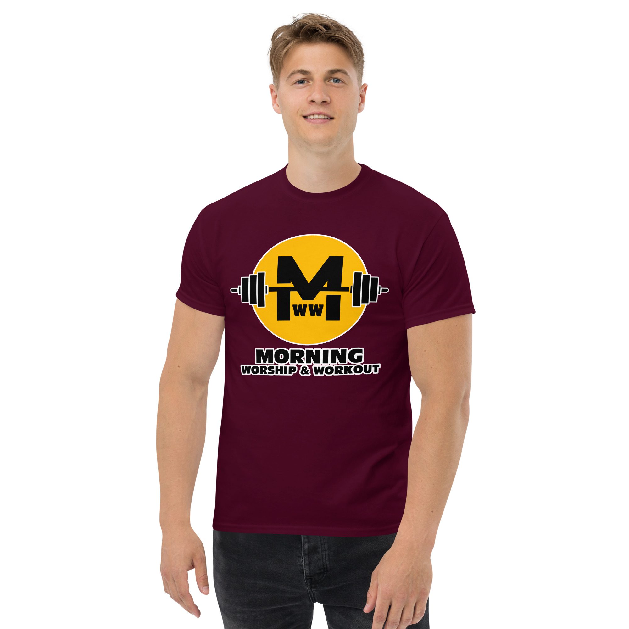 Morning Worship and Workout Logo - Unisex classic tee