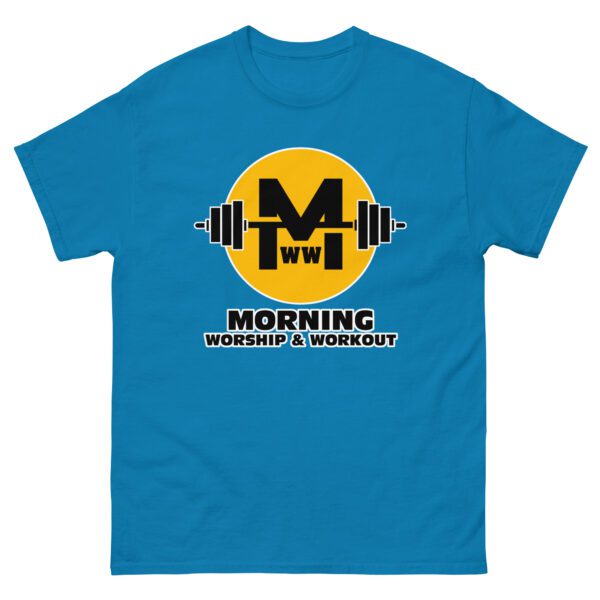 Morning Worship and Workout Logo - Unisex classic tee - Image 11