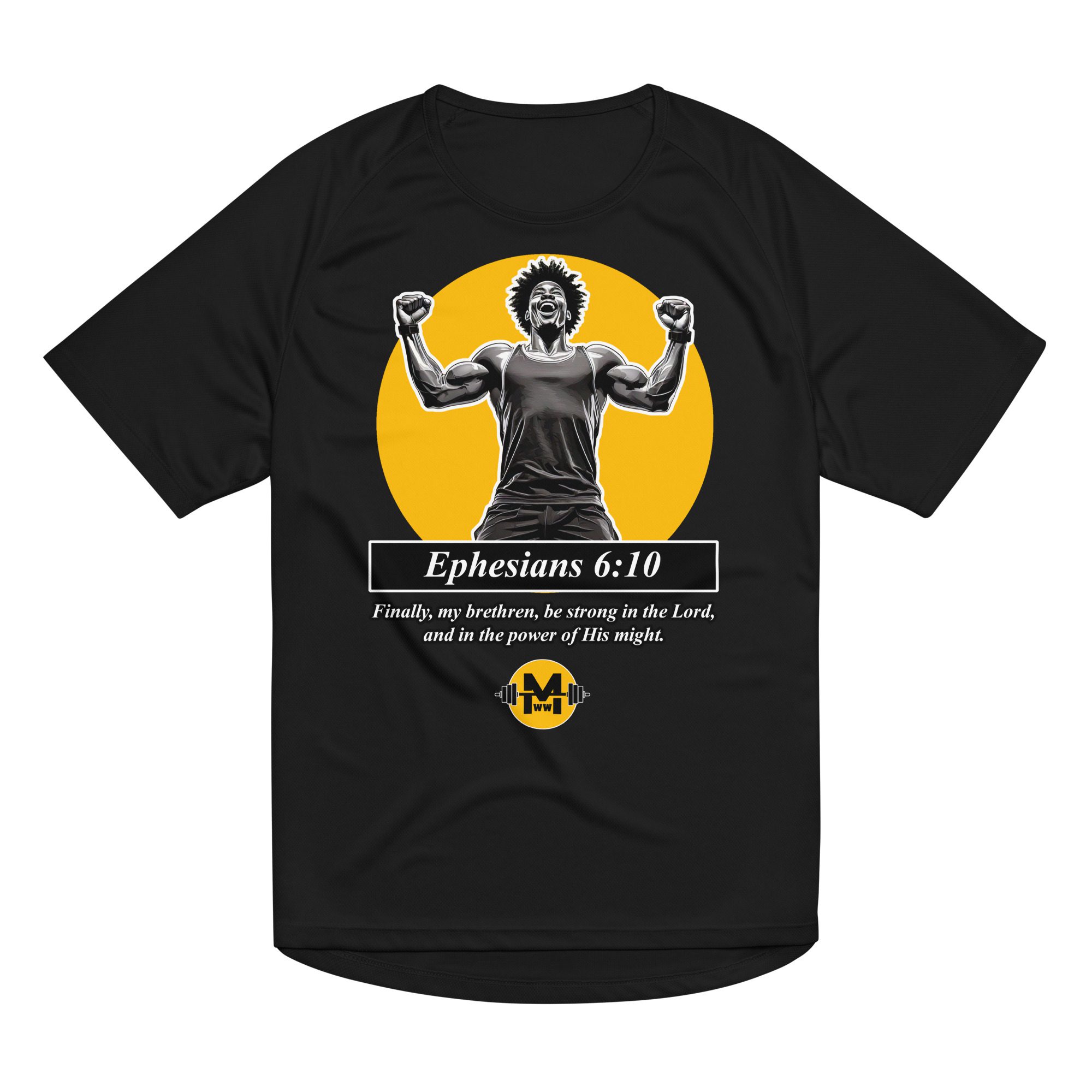 "The Power of His Might" - Unisex sports jersey