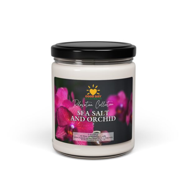 GDGH Sea Salt and Orchid Aromatherapy Candle - Image 2
