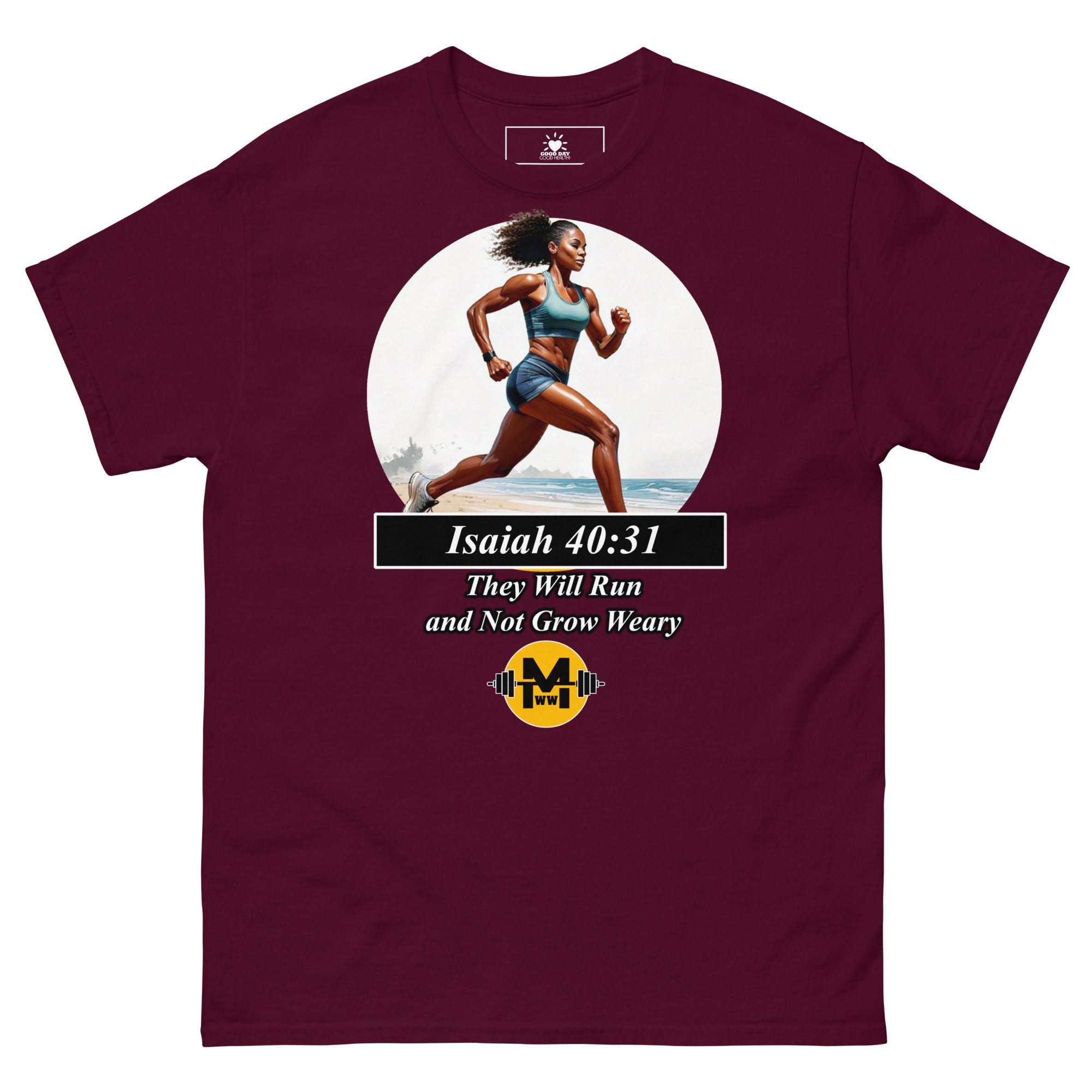 "They Will Run and Not Grow Weary" - Unisex classic tee