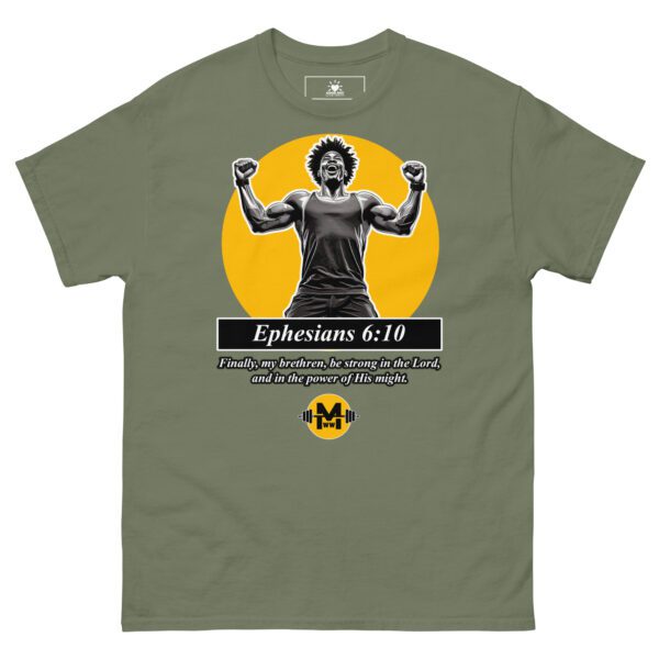 "The Power Of His Might" - Unisex classic tee - Image 6