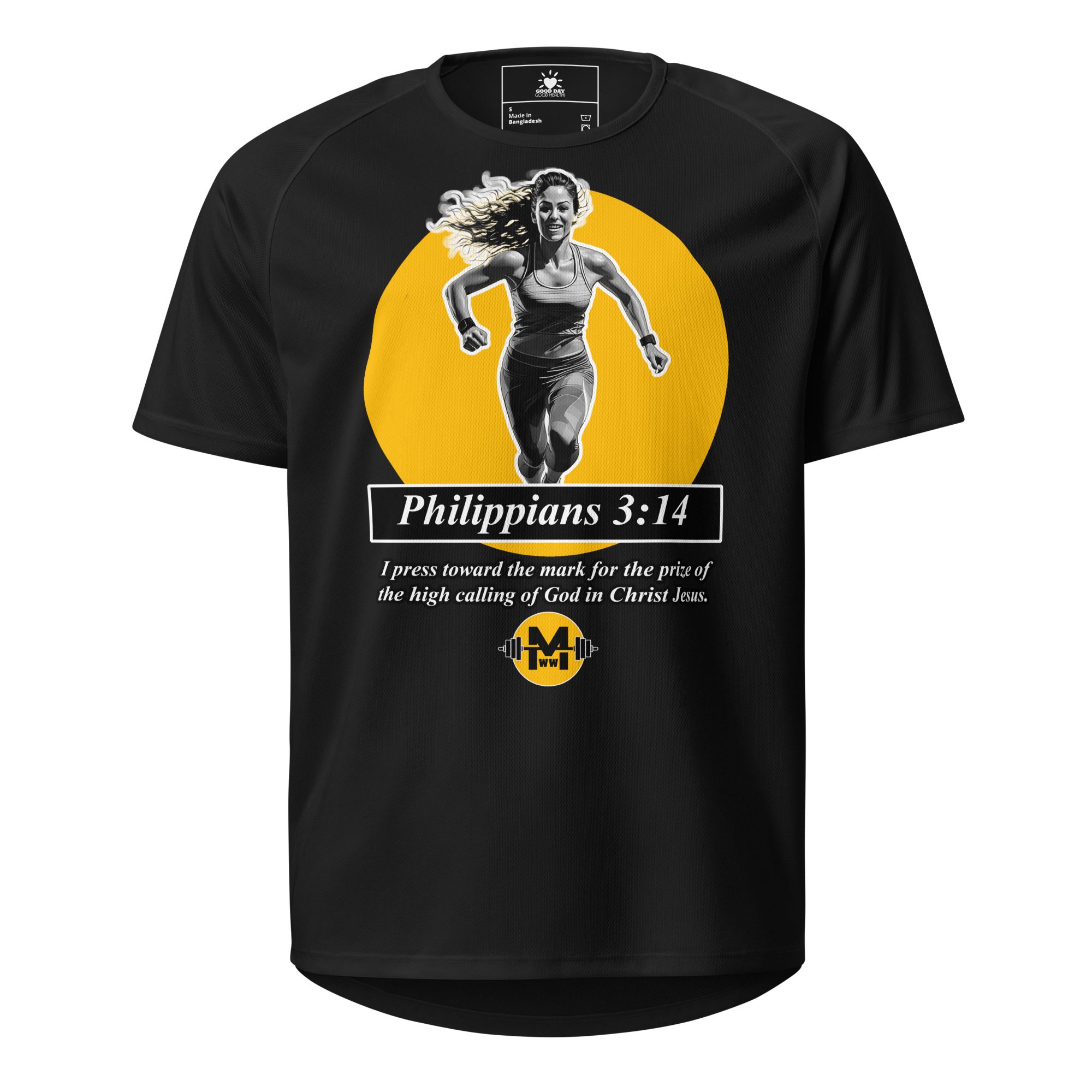 "I Press Toward The Mark" - Unisex sports jersey - Image 4