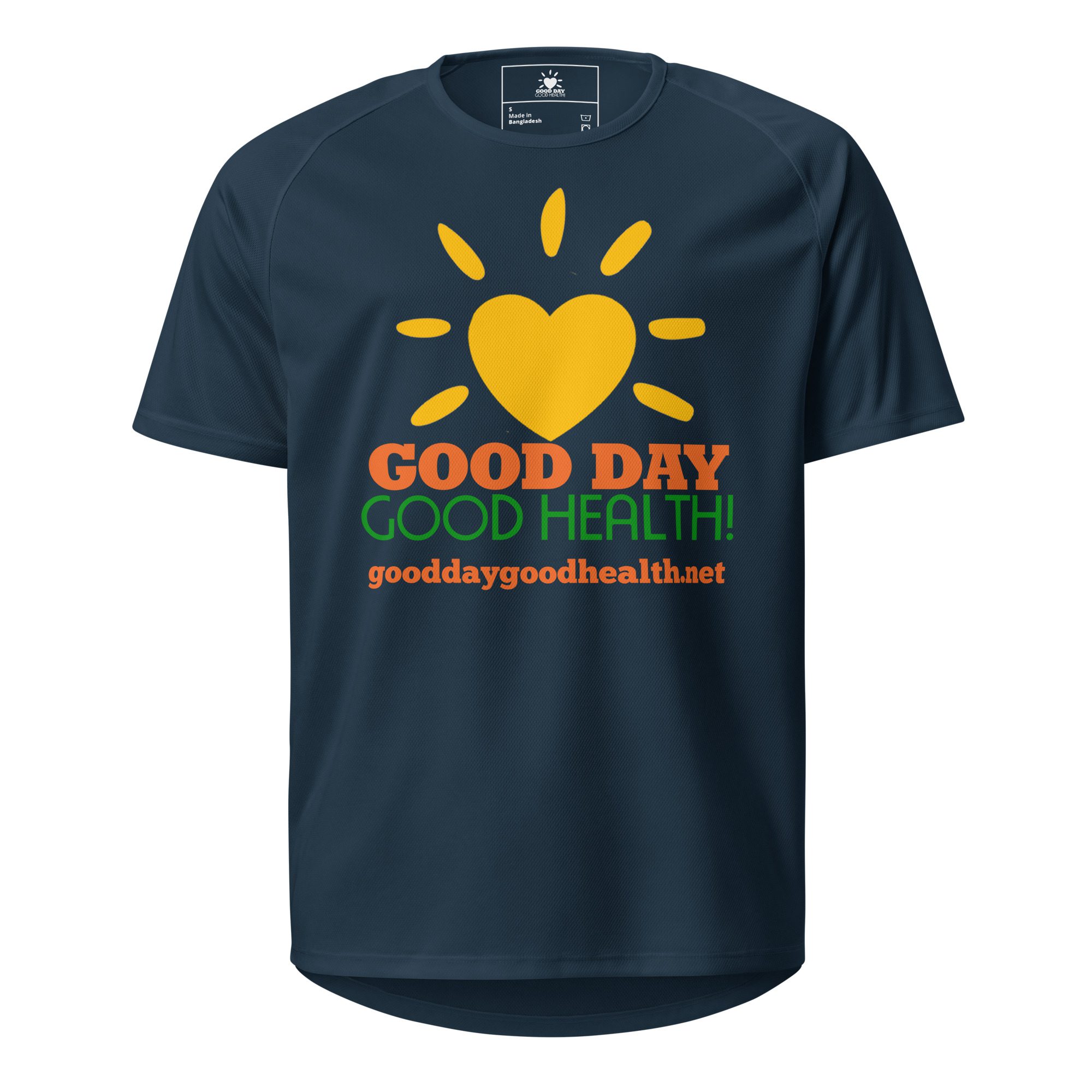 Good Day Good Health Unisex sports jersey - Image 4