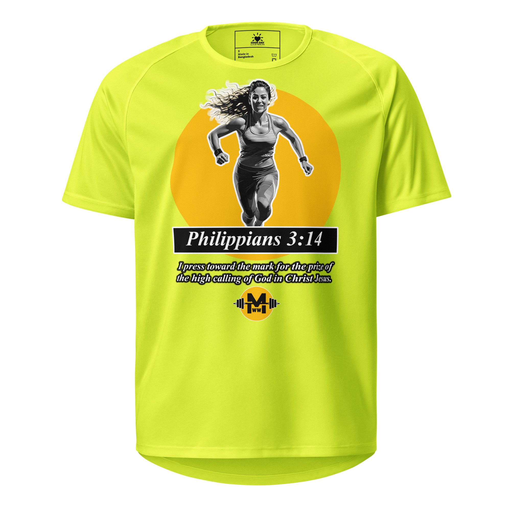 "I Press Toward The Mark" - Unisex sports jersey - Image 8