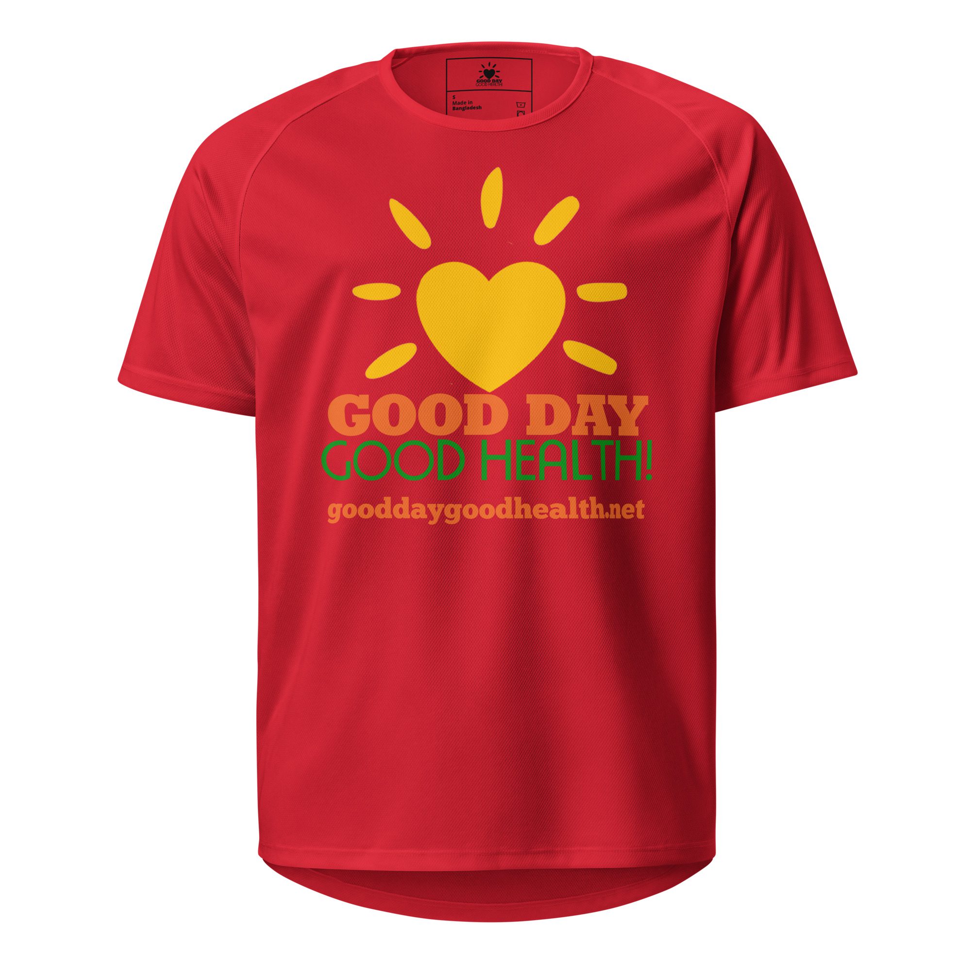 Good Day Good Health Unisex sports jersey - Image 6