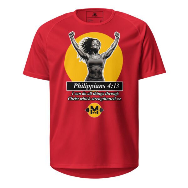 "I Can Do All Things" - Unisex sports jersey - Image 5