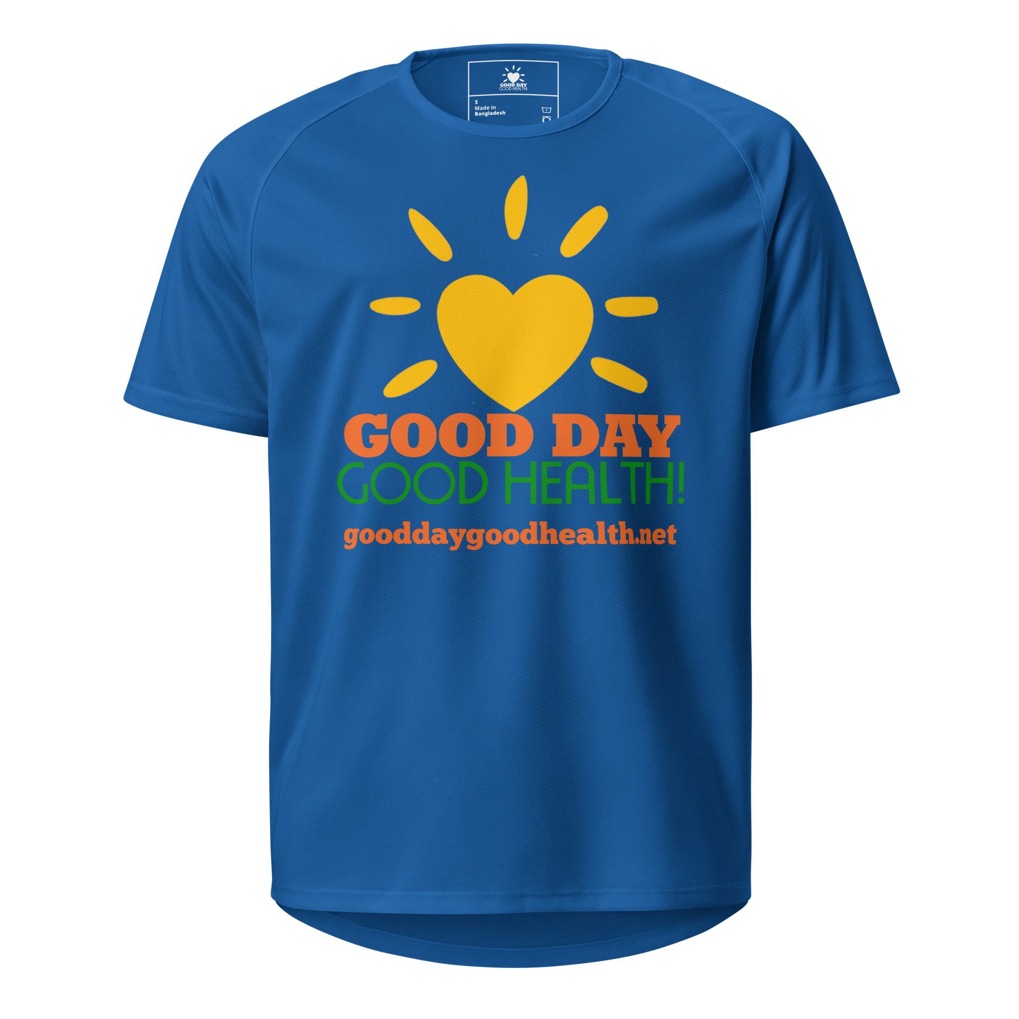 Good Day Good Health Unisex sports jersey