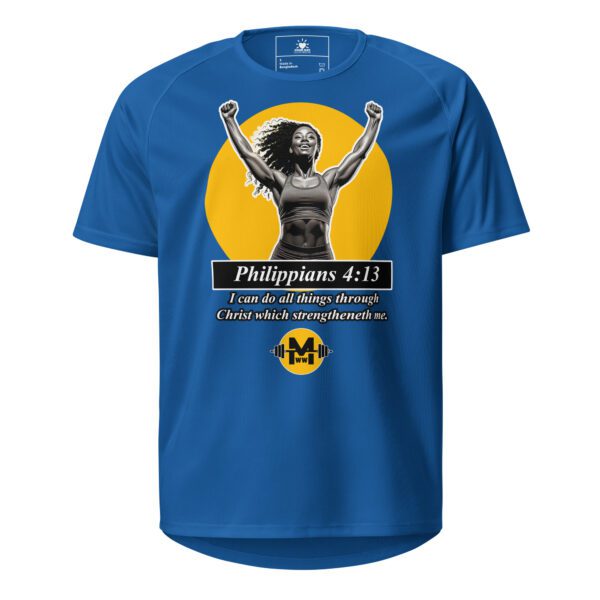 "I Can Do All Things" - Unisex sports jersey - Image 6