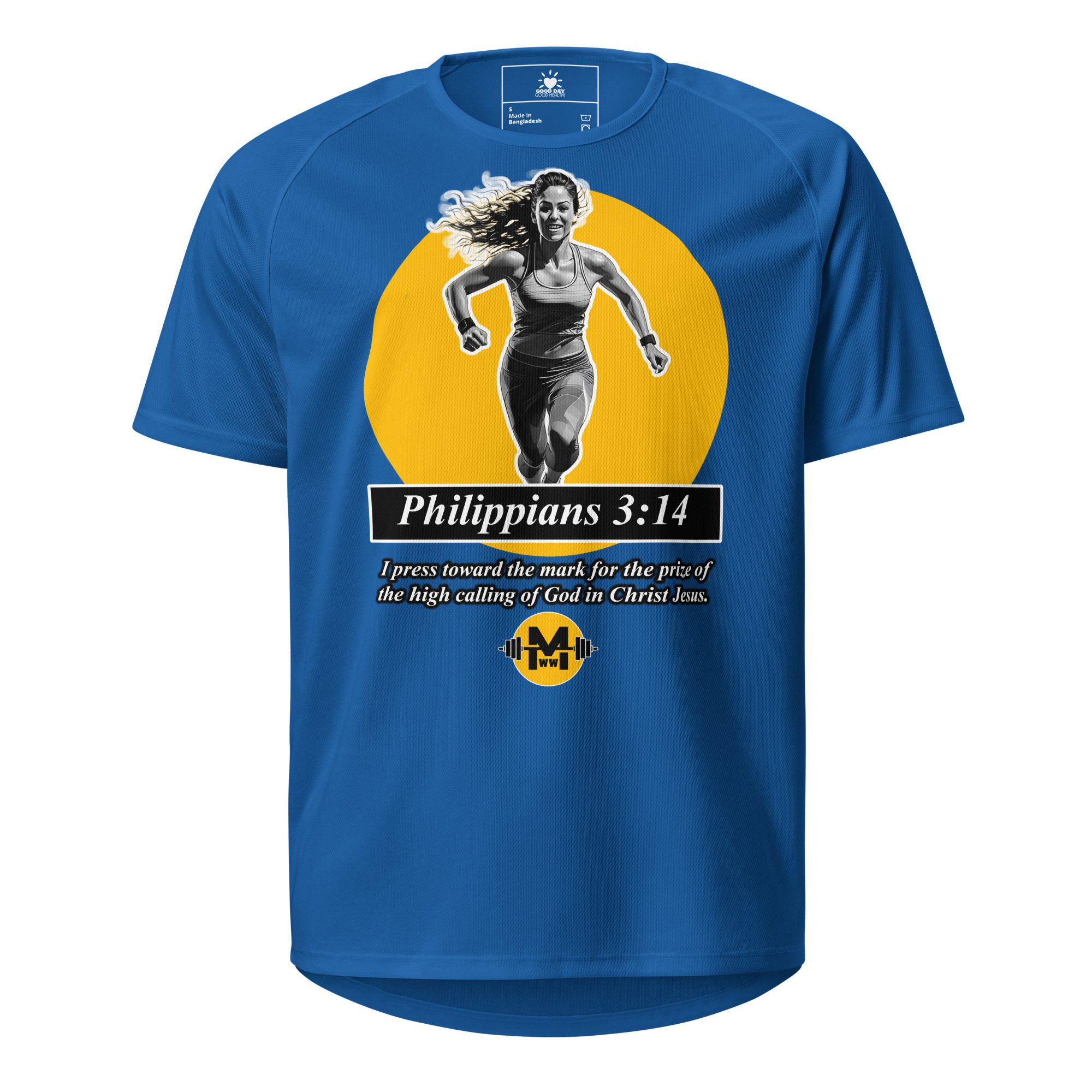 "I Press Toward The Mark" - Unisex sports jersey - Image 6