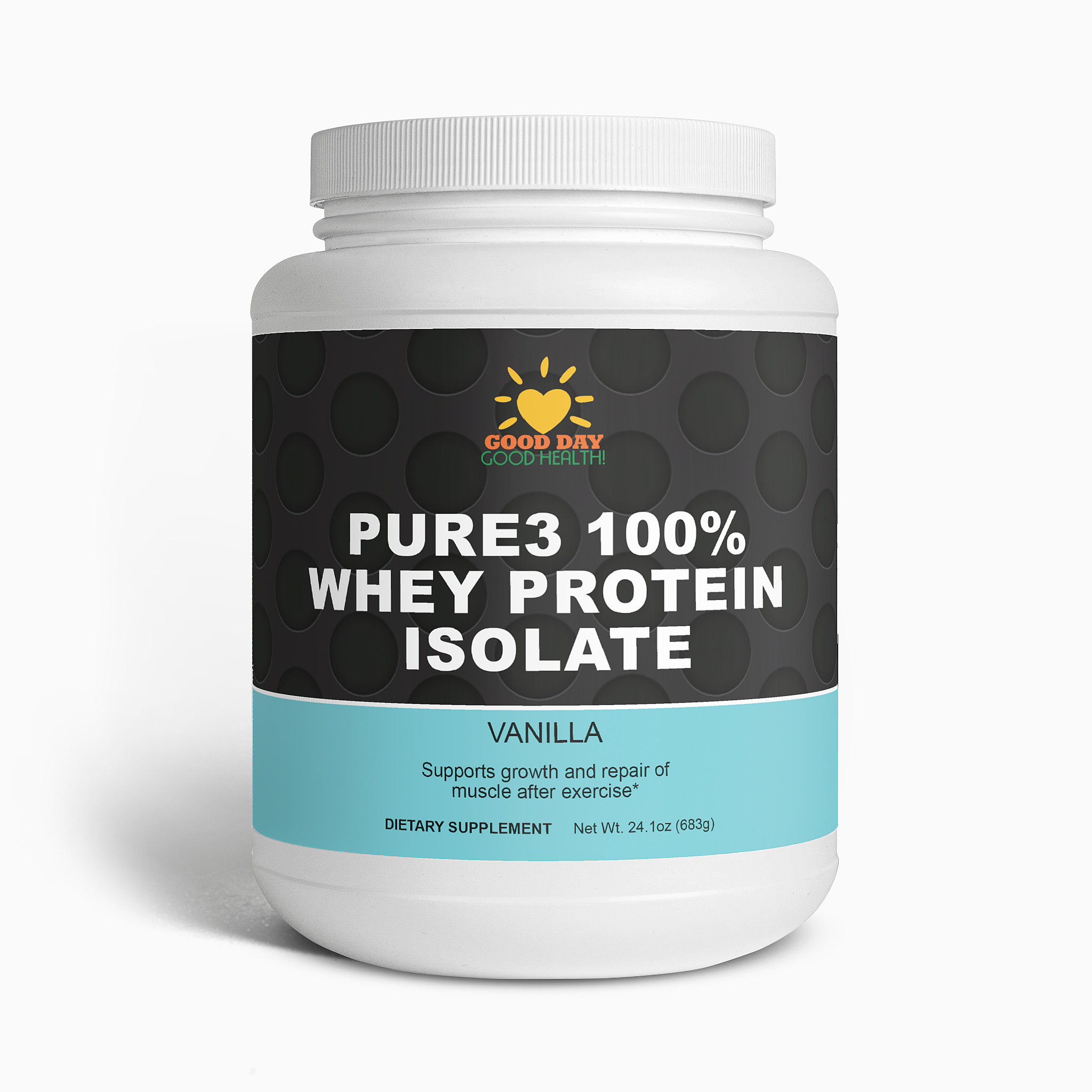 Pure3 100% Whey Protein Isolate (Vanilla)