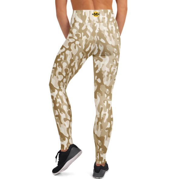 Camo Print Yoga Leggings - Image 4
