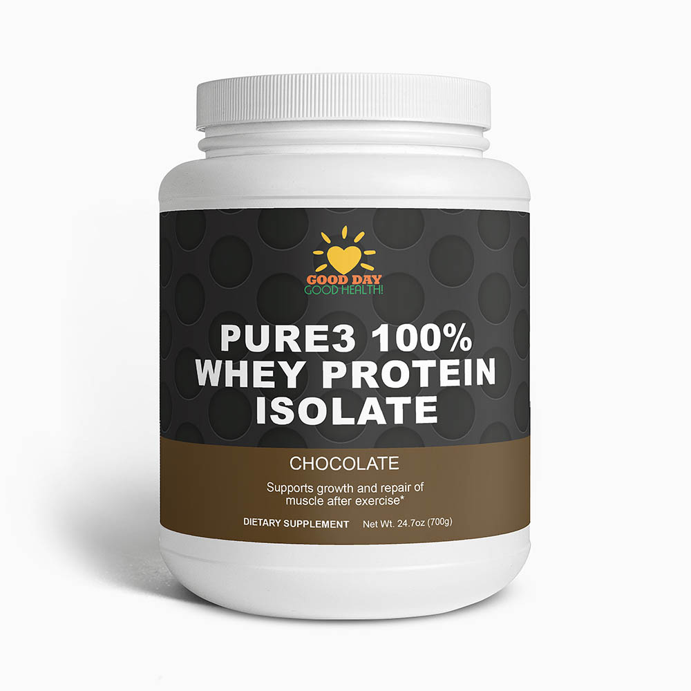 Pure3 100% Whey Protein Isolate (Chocolate)