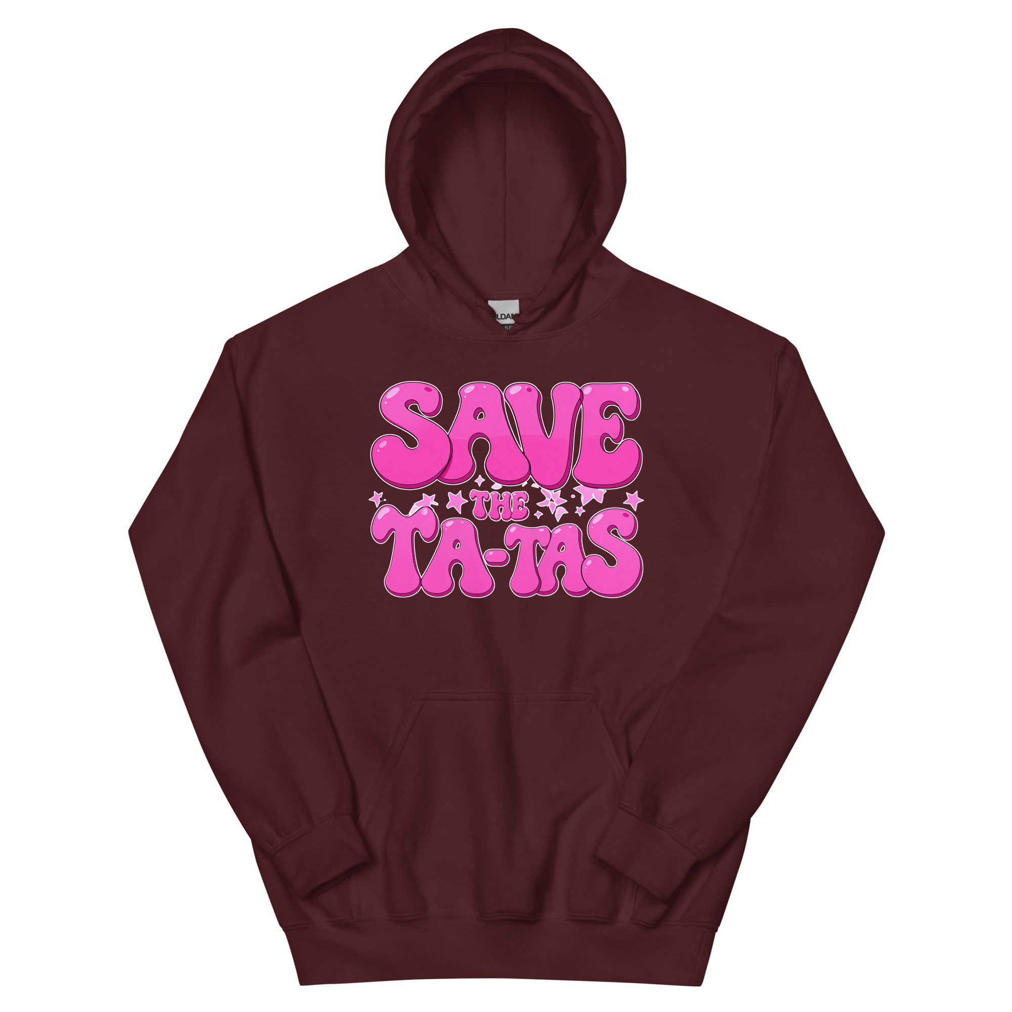 "Save The Ta-Tas" Breast Cancer Awareness Hoodie - Image 3