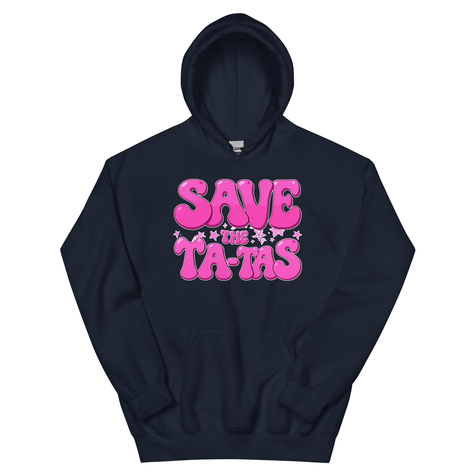 "Save The Ta-Tas" Breast Cancer Awareness Hoodie - Image 2