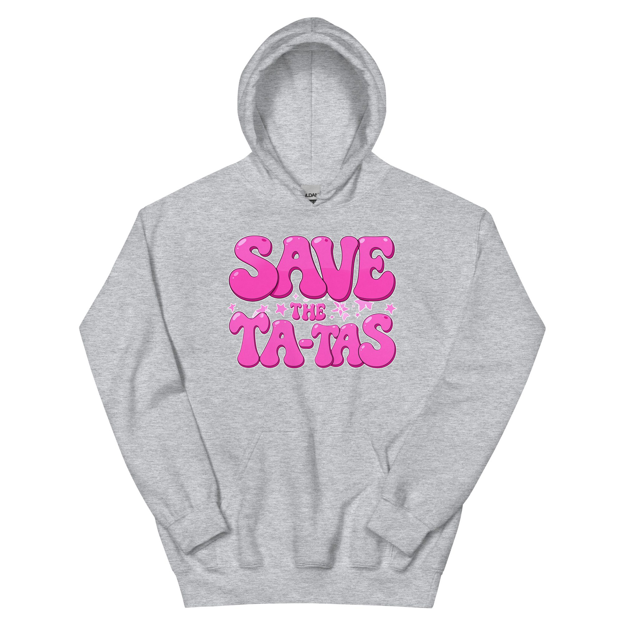 "Save The Ta-Tas" Breast Cancer Awareness Hoodie - Image 4