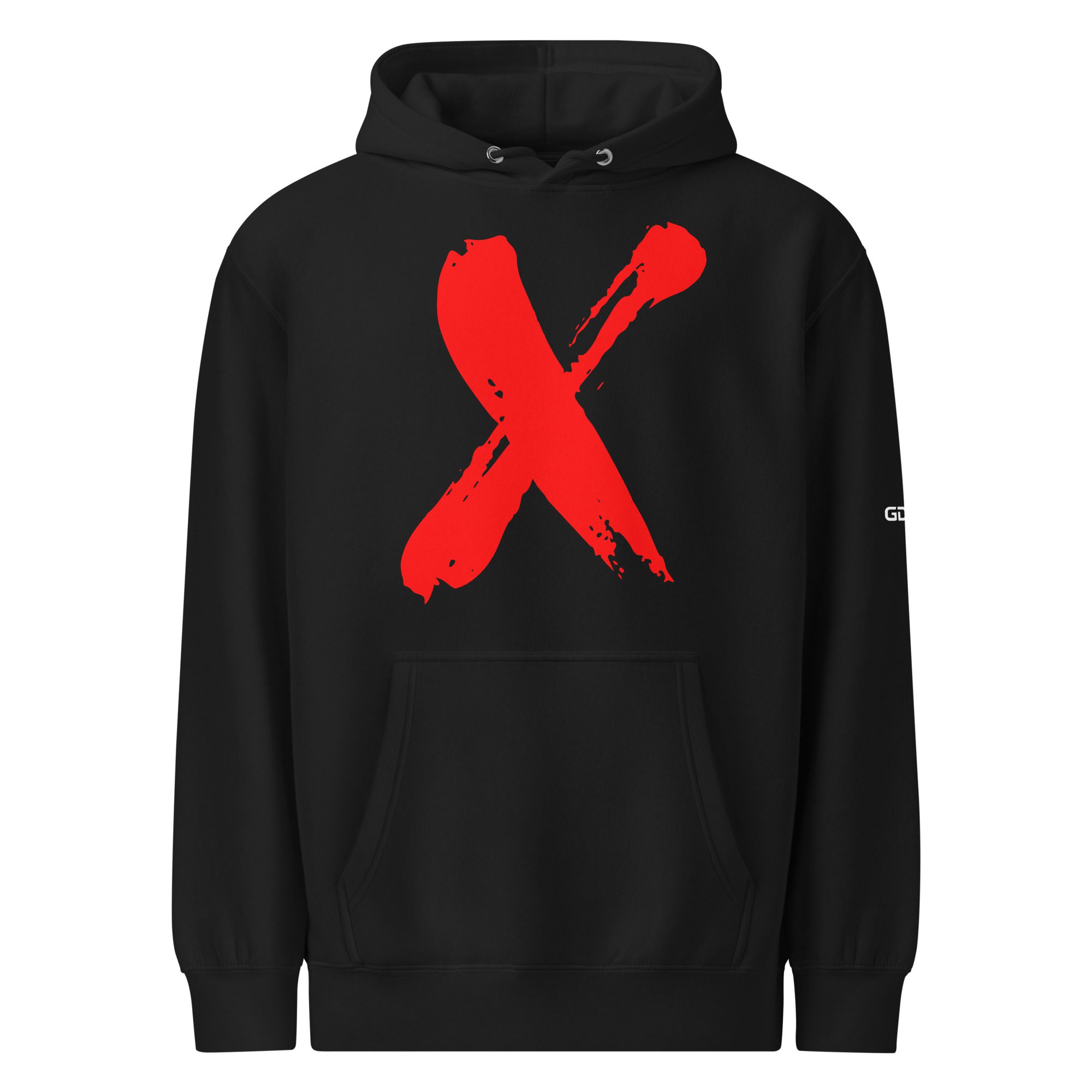 GDXFit X Logo Unisex premium mid-weight hoodie