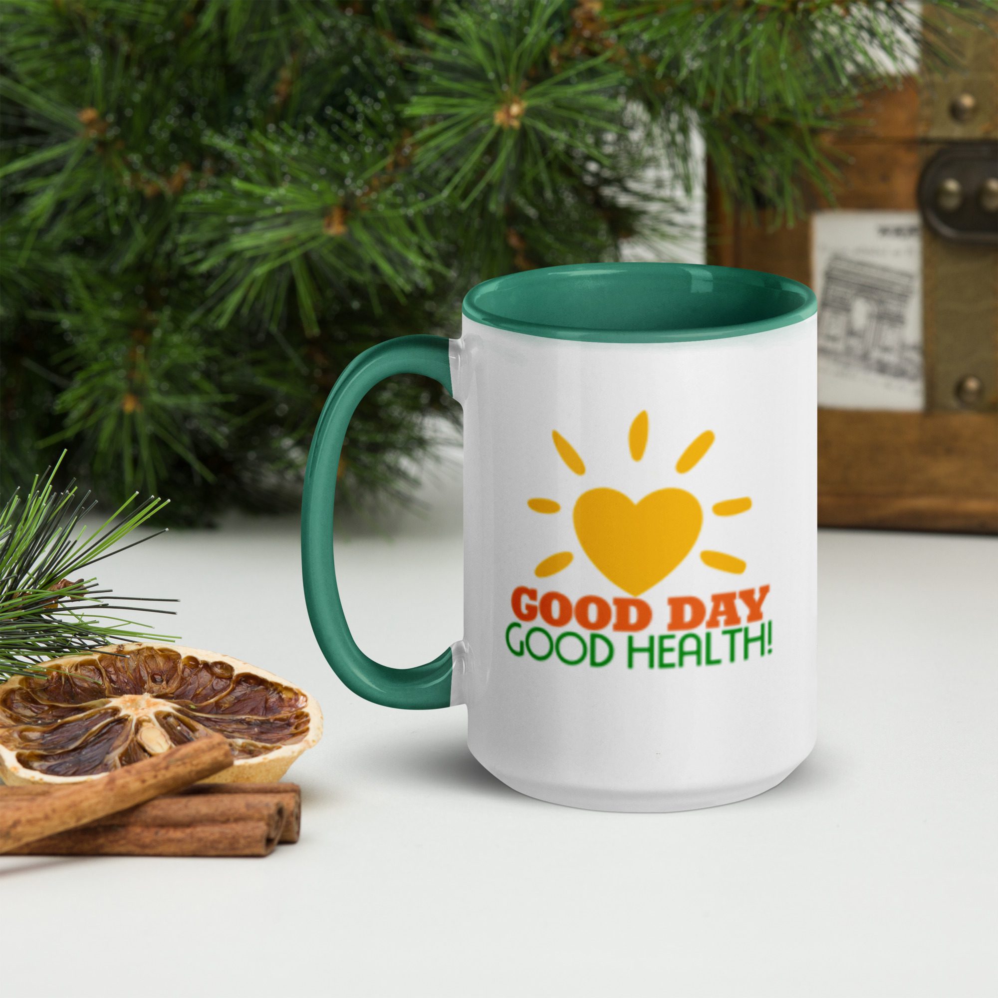 GDGH Logo Mug with Color Inside - Image 10