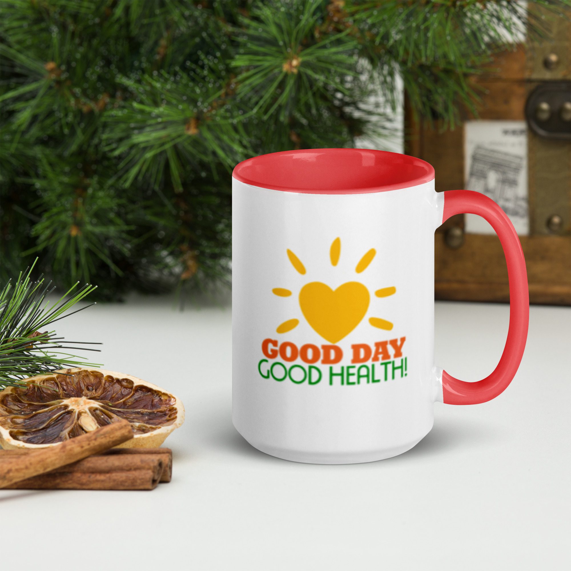 GDGH Logo Mug with Color Inside - Image 6