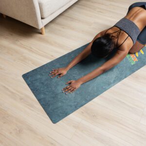 Good Day, Good Health Yoga mat