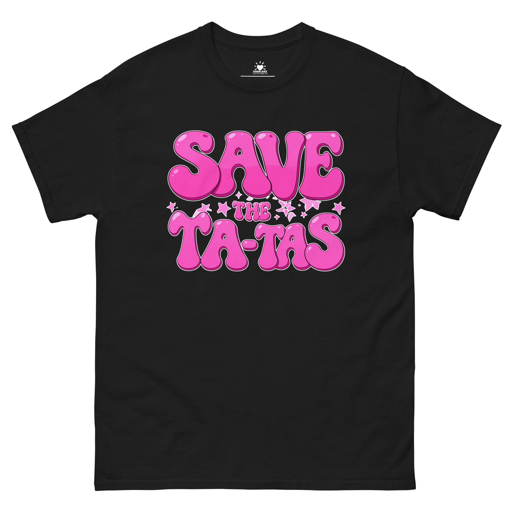 "Save The Ta Tas"" Breast Cancer Awareness Women’s Unisex classic T-Shirt - Image 2