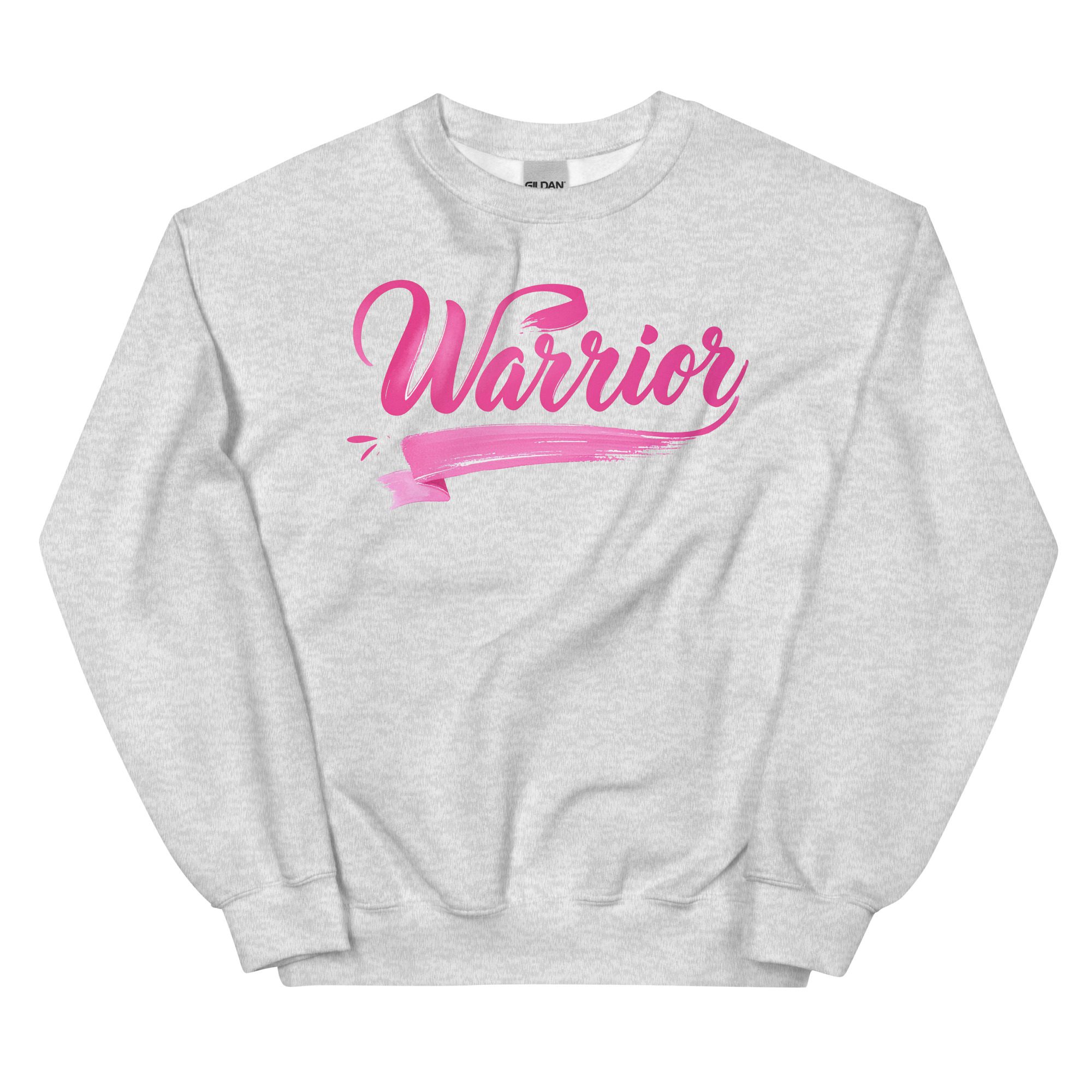 "Warrior" Breast Cancer Awareness Sweatshirt - Image 5
