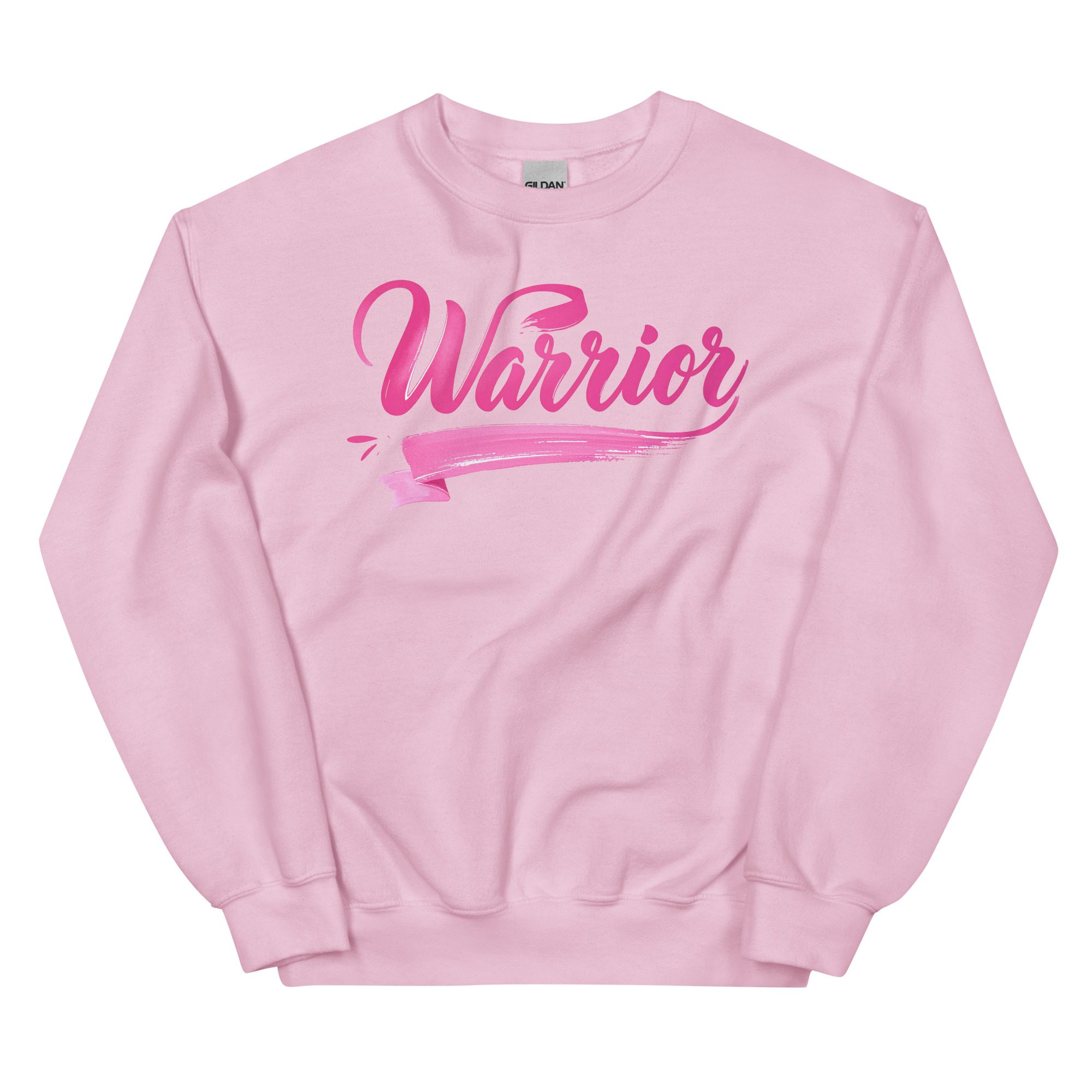"Warrior" Breast Cancer Awareness Sweatshirt - Image 4