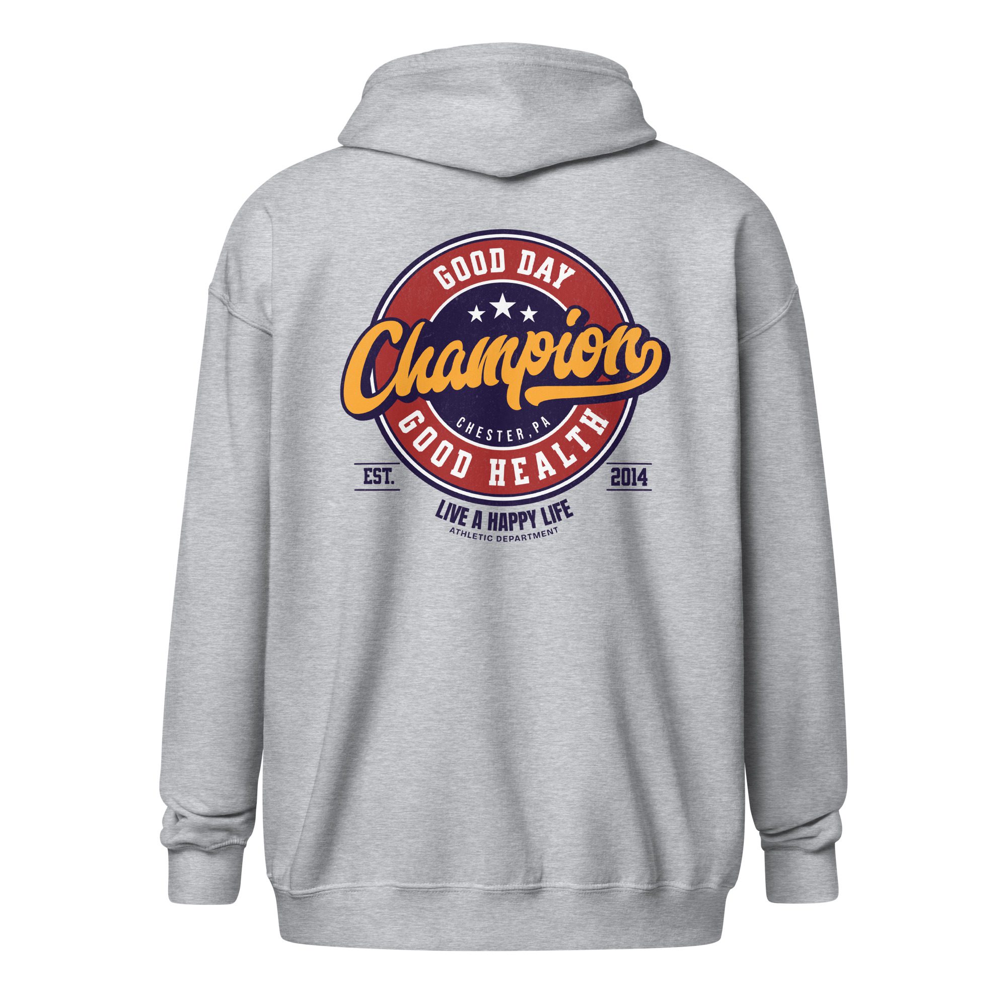 GDGH Champion (Back) Unisex heavy blend zip hoodie - Image 3