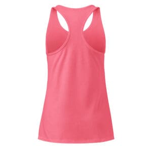 "I Press Toward The Mark" - Women’s fitted racerback tank top